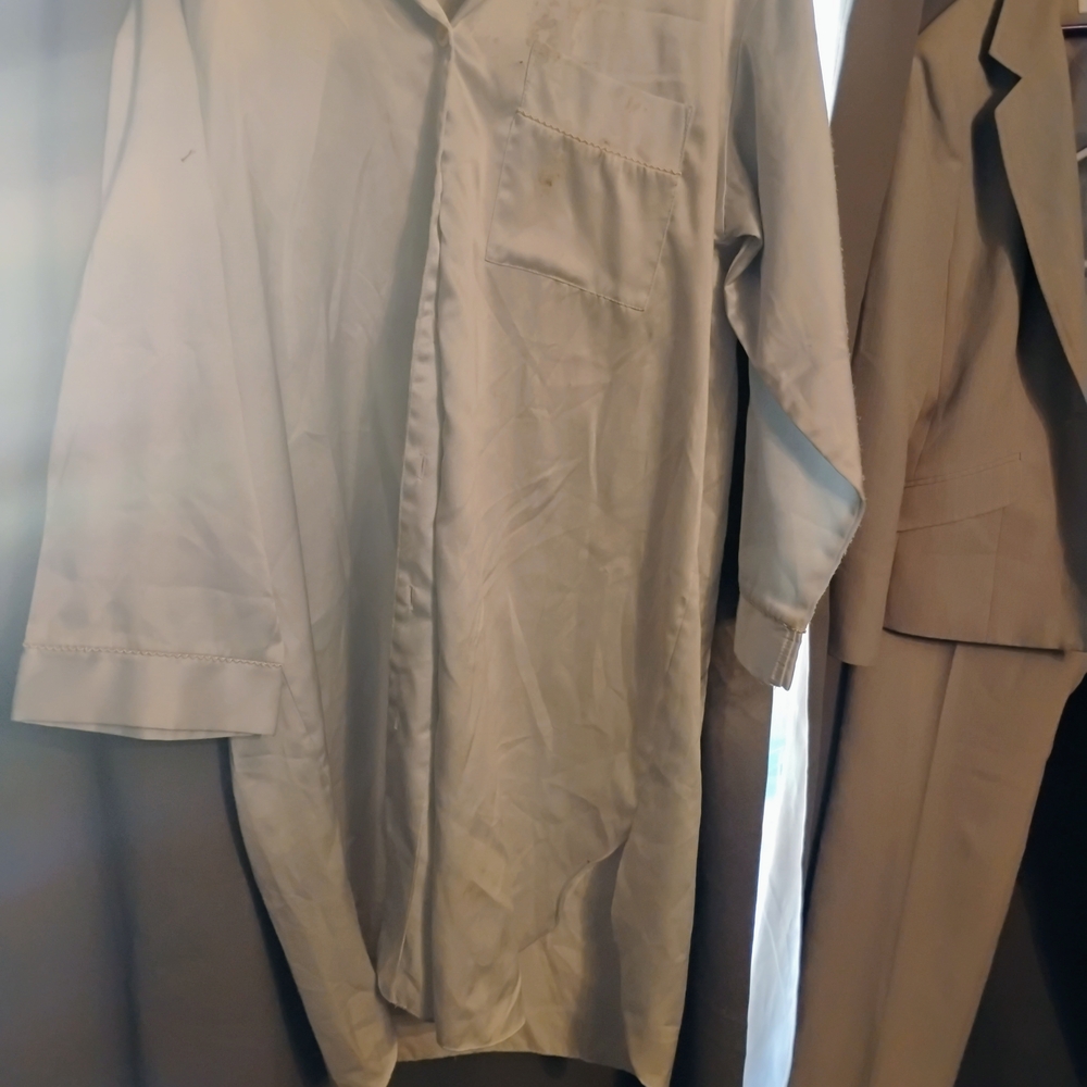 Elegant White Women's Pajama Shirt